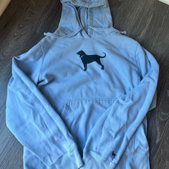 THE BLACK DOG Light Blue Women’s Sweatshirt Size Large ✨ - Picture 7 of 9
